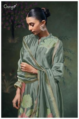Ganga cressida 3752 Delhi dress material suppliers