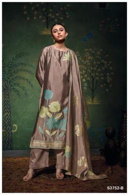 Ganga cressida 3752 Delhi dress material suppliers