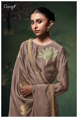 Ganga cressida 3752 Delhi dress material suppliers