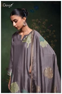 Ganga cressida 3752 Delhi dress material suppliers