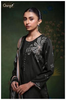Ganga delara 3757 Wholesale Dress materials in india