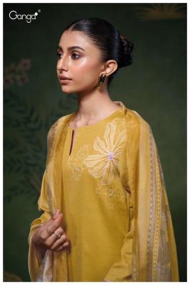 Ganga delara 3757 Wholesale Dress materials in india