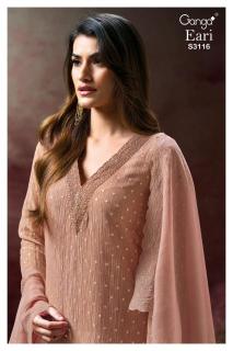 Ganga eari 3116 Wholesale dress material suppliers