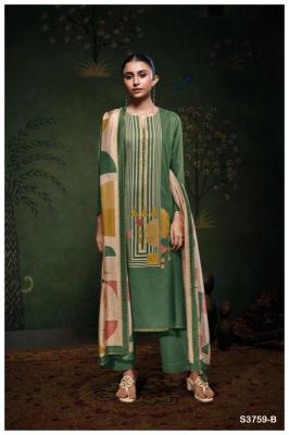 Ganga eshleen 3759 Cotton dress material online shopping