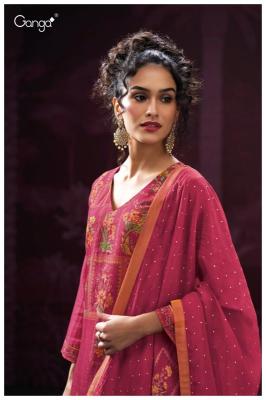 Ganga gathika 3155 Surat wholesale dress materials suppliers