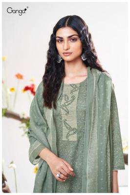 Ganga keona 3756 Casual dress materials wholesale