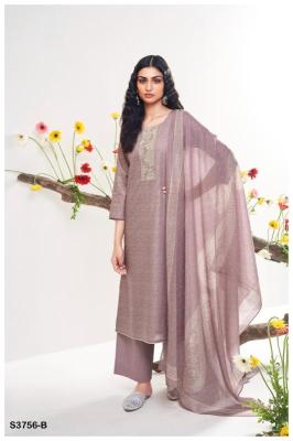 Ganga keona 3756 Casual dress materials wholesale