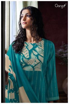 Ganga kessira 3712 Designer dress materials in Delhi