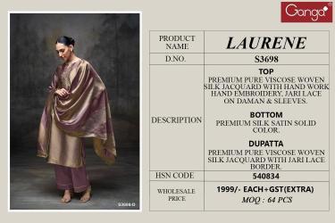 Ganga laurene 3698 Wholesale designer dresses in Mumbai