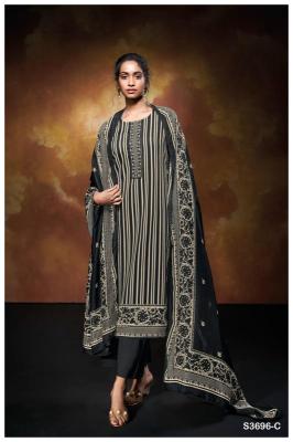 Ganga nilofer 3696 Dress material wholesale market