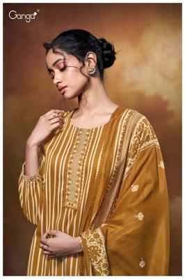 Ganga nilofer 3696 Dress material wholesale market