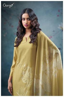 Ganga qirat 3665 Best wholesale dress material market