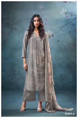 Ganga qirat 3665 Best wholesale dress material market