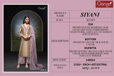 Ganga siyani 3397 Latest dress materials for ladies in Delhi