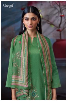 Ganga swaalina 3722 Dress material wholesale price
