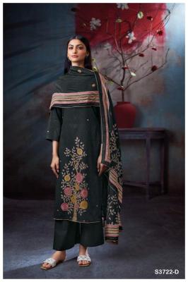 Ganga swaalina 3722 Dress material wholesale price