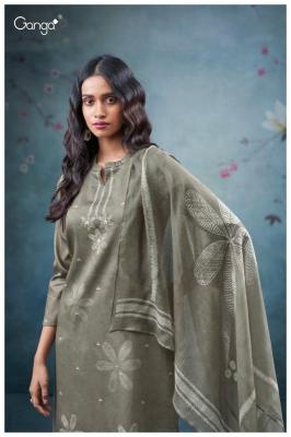 Ganga ulani 3702 Dress material wholesale market