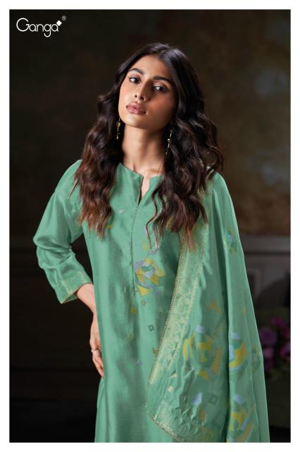 Ganga vayla 3761 Dress material wholesale suppliers in Delhi