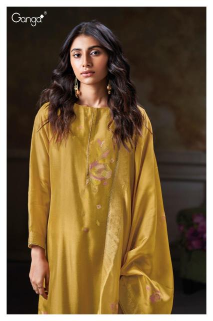 Ganga vayla 3761 Dress material wholesale suppliers in Delhi