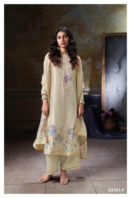 Ganga vayla 3761 Dress material wholesale suppliers in Delhi