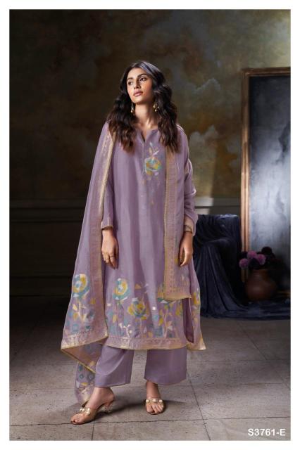 Ganga vayla 3761 Dress material wholesale suppliers in Delhi