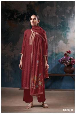 Ganga vrisya 3798 Dress material suppliers in India