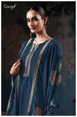 Ganga vrisya 3798 Dress material suppliers in India