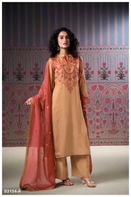 Ganga wynda 3154 Wholesale dress material dealers in Surat