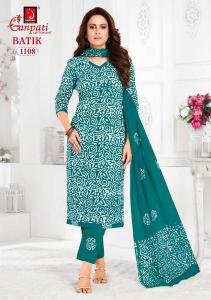 Ganpati batik pant vol-11 Dress materials for sale
