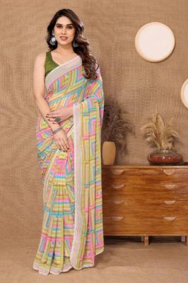 GC georgette ready to wear Saree wholesale market in Ahmedabad