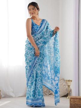 GC soft georgette silk Indian saree manufacturers