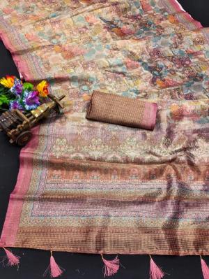 GC soft jacquard digital print Best wholesale sarees online