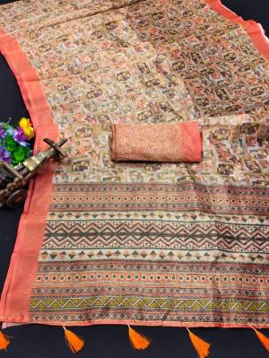 GC soft jacquard with digital Wholesale saree market in Delhi