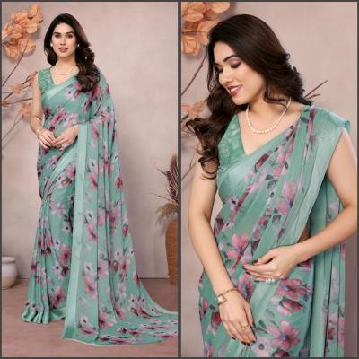 GC soft satin patta printed  Saree wholesale market in Surat