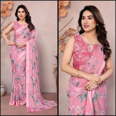 GC soft satin patta printed  Saree wholesale market in Surat