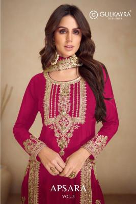 Gulkayra designer apsara vol 5 Wholesale designer salwar kameez in India