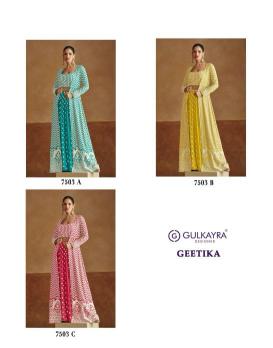 Gulkayra designer geetika salwar suits online sale in India