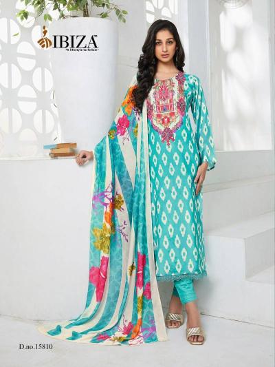 Ibiza Carnival Bemberg Maslin Salwar suit catalog wholesale