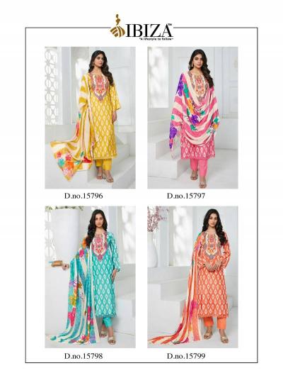 Ibiza Carnival Bemberg Maslin Salwar suit catalog wholesale