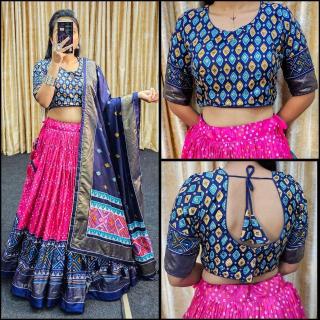 Janvi Tussar Silk lehenga wholesale market in ludhiana