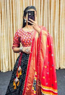 Janvi Tussar Silk lehenga wholesale market in ludhiana