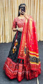 Janvi Tussar Silk lehenga wholesale market in ludhiana