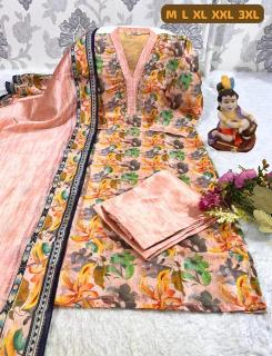 K k boutique jarna silk long indian kurti tunic
