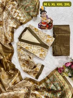 K k boutique jarna silk long indian kurti tunic