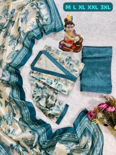 K k boutique jarna silk long indian kurti tunic