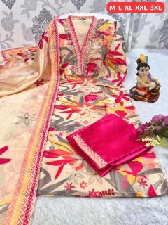 K k boutique jarna silk long indian kurti tunic