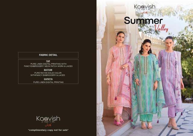 Kaavish summer valley Affordable dress materials wholesale