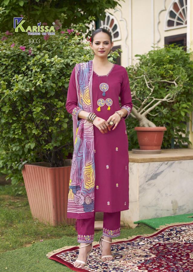 Karissa sania cotton flex 3 Kurti suppliers in Surat