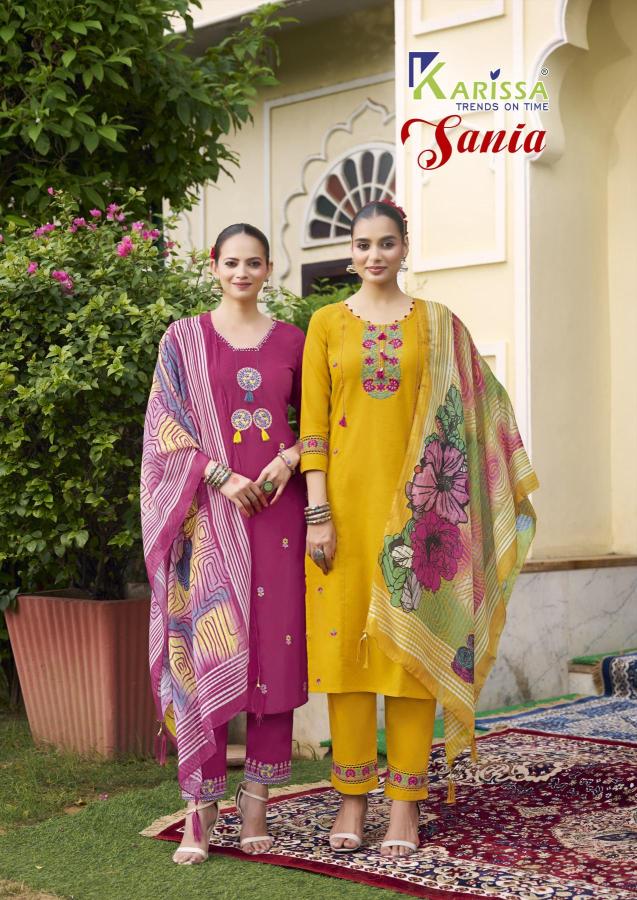 Karissa sania cotton flex 3 Kurti suppliers in Surat