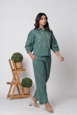 Karma 119 cotton coord set  women indian kurti